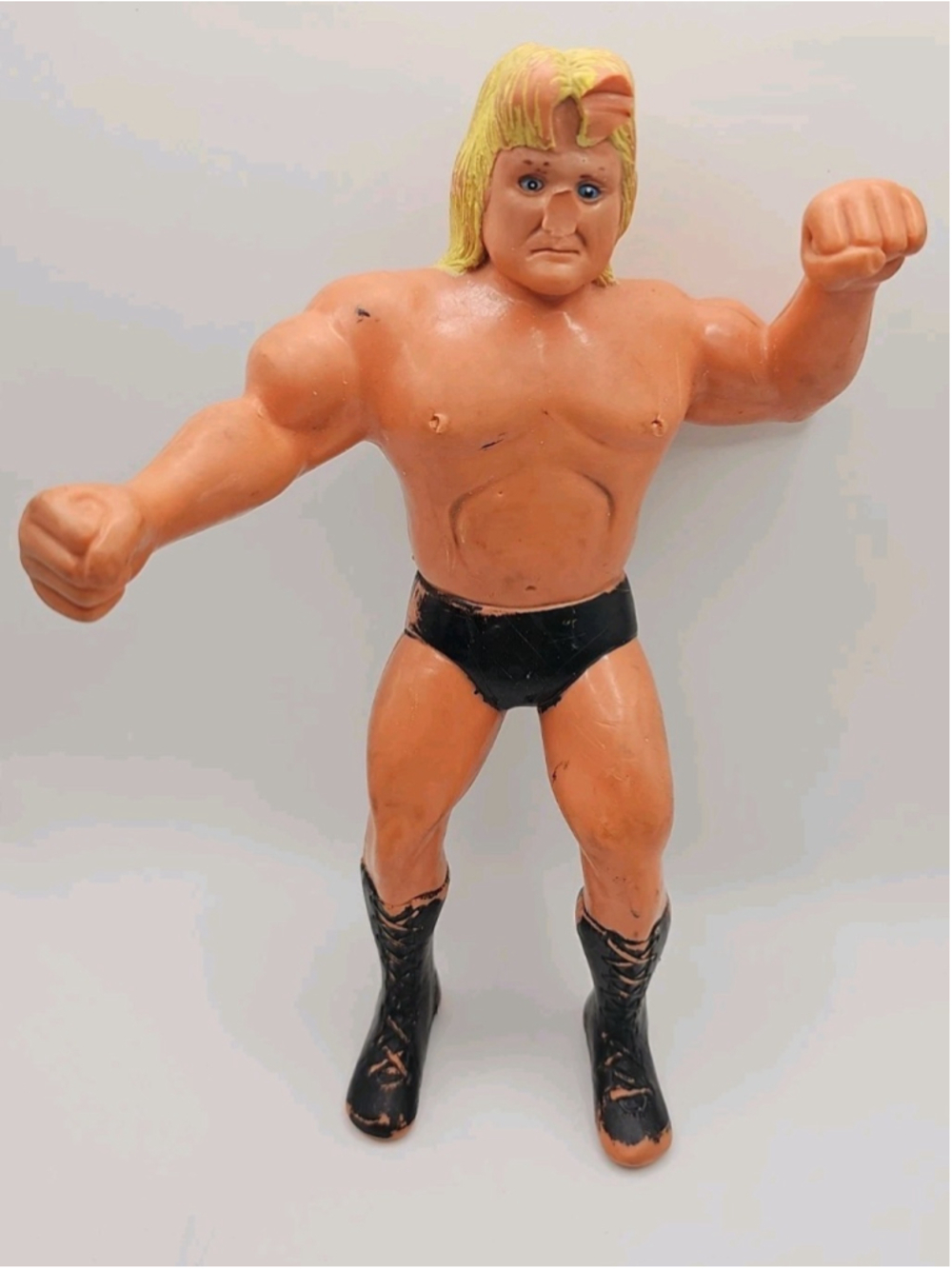 Greg The Hammer Valentine 1985 WWF WWE LJN Wrestling Figure 8” Titan Sports Vtg